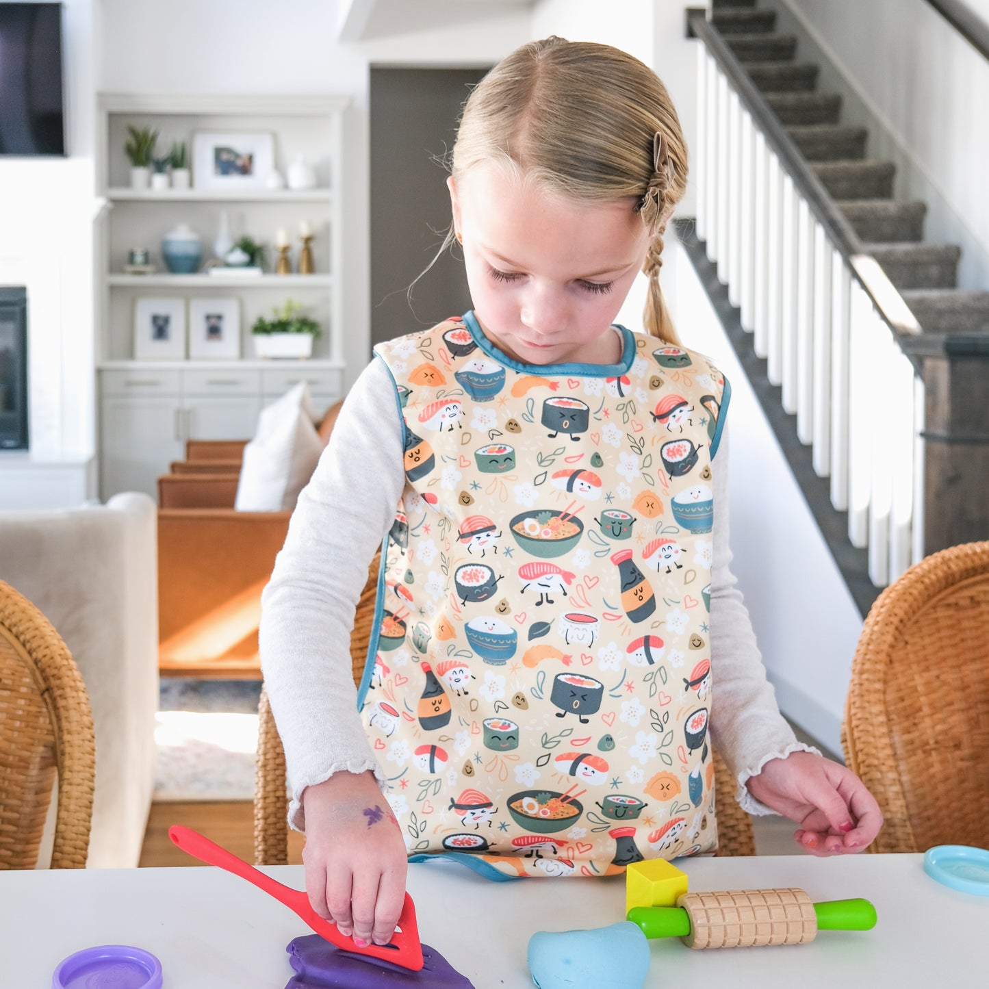 Apron Bib: Sushi Snack