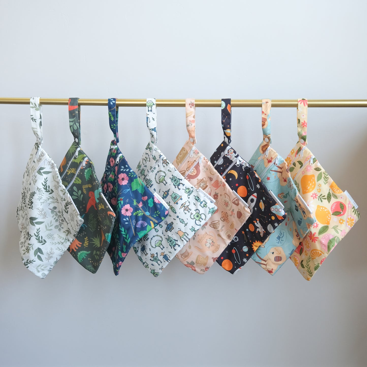 Wet Bags Set: Graceful Greenery