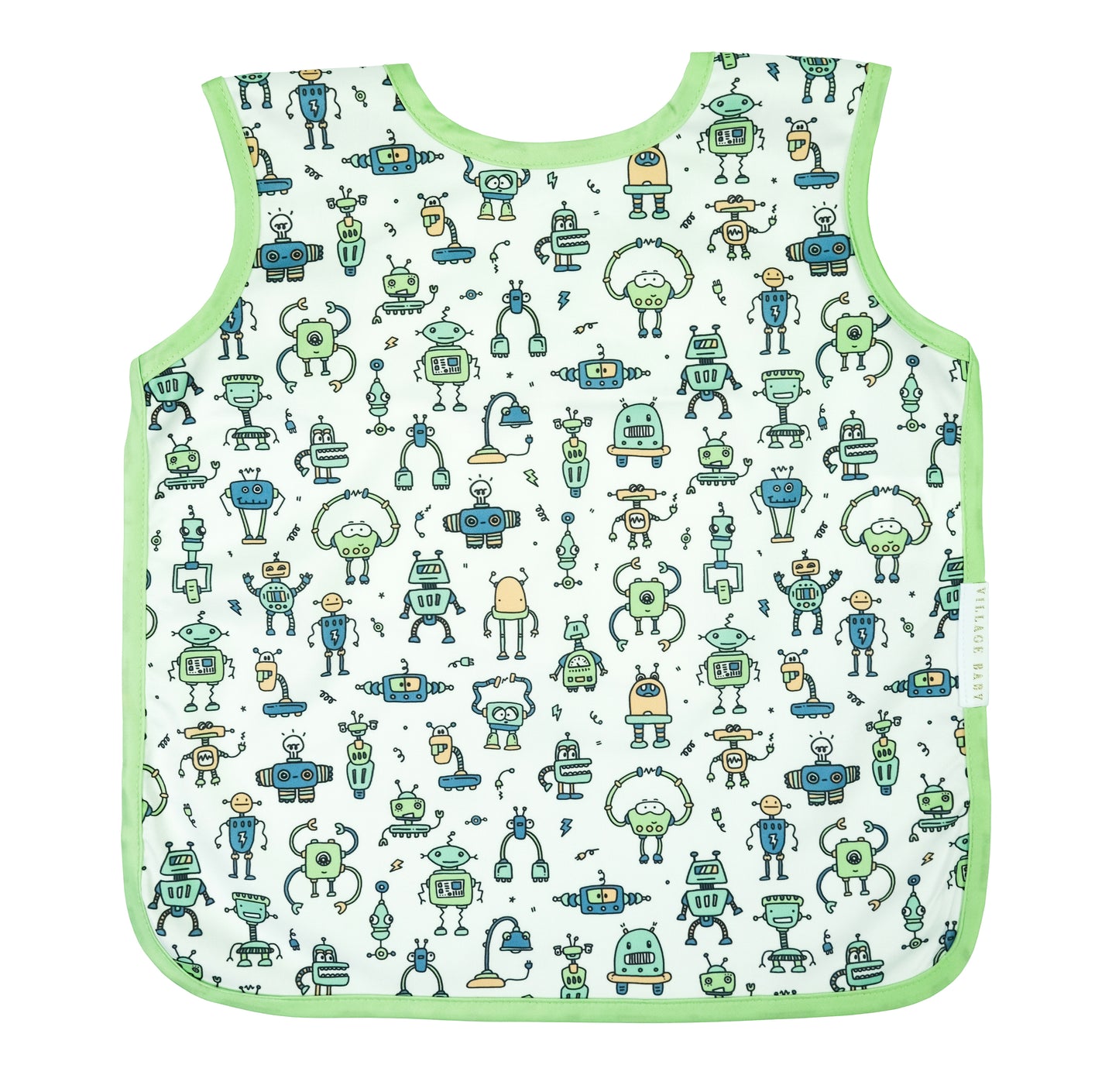 Apron Bib: Robot Buddies