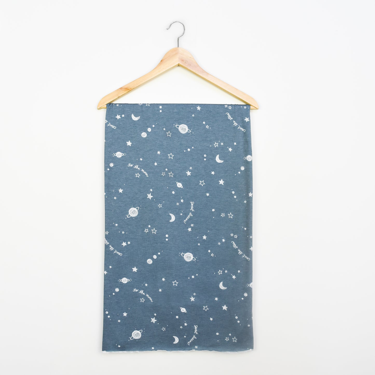 Extra Soft Stretchy Knit Swaddle Blanket: Starry Dreams