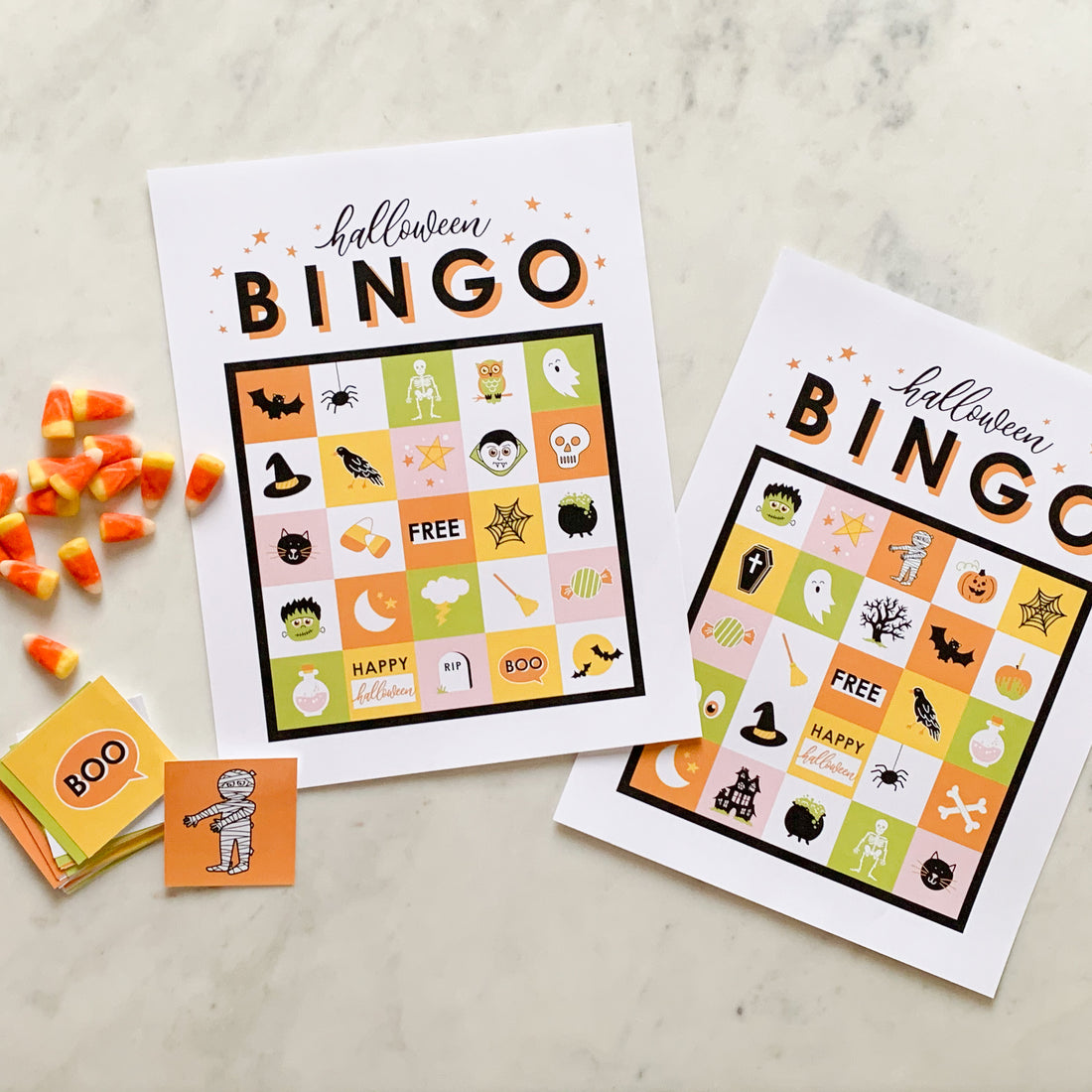 Free Halloween Bingo Printables