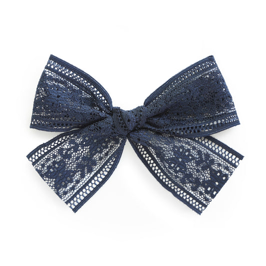 village baby audrey nave lace bow for babies and big girls