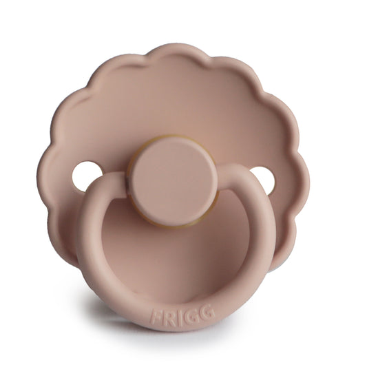 Frigg Natural Rubber Pacifier: Blush (Scalloped)