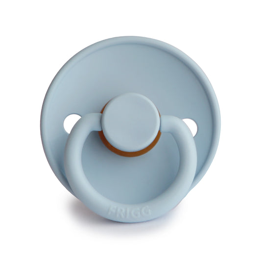 Frigg Natural Rubber Pacifier: Baby Blue