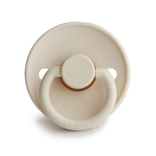 Frigg Natural Rubber Pacifier: Cream