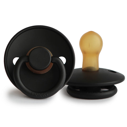 Frigg Natural Rubber Pacifier: Jet Black