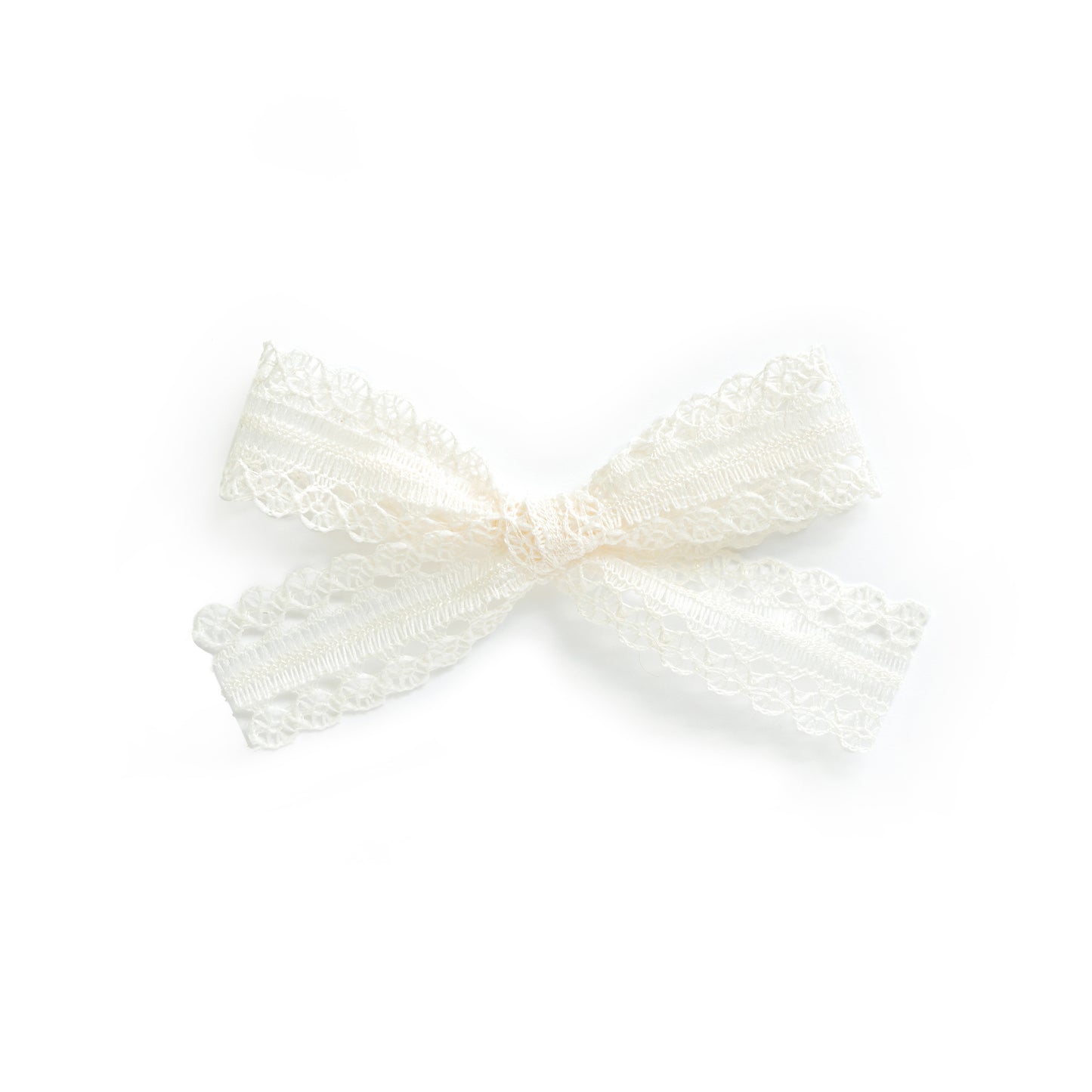 perfect ivory lace bow for babies and little girls by village baby june