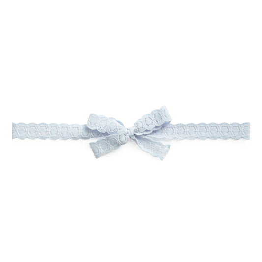 Stretch Lace Bow Headband for Babies: Skye