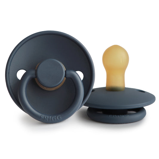 Frigg Natural Rubber Pacifier: Slate