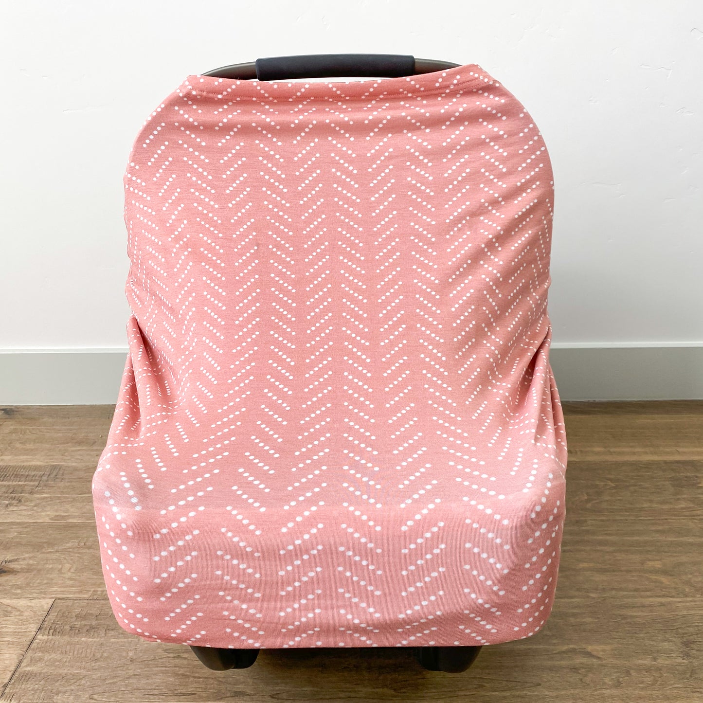 Extra Soft and Stretchy Nursing and Carseat Cover: Desert Dots